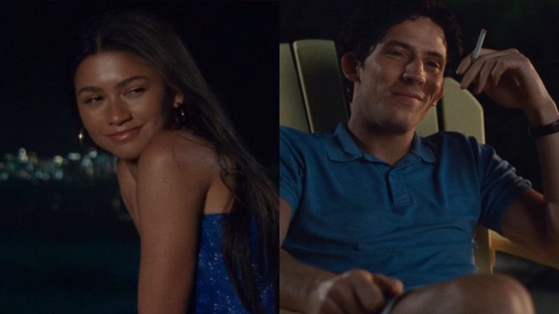 Zendaya e Josh O’Connor em Rivais, filme de Luca Guadagnino (Foto: Reprodução/Warner Bros.)