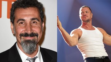 Serj Tankian (Foto: Kevin Winter/Getty Images) Dan Reynolds (Foto: Rich Polk/Getty Images)