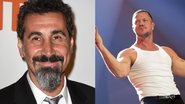 Serj Tankian (Foto: Kevin Winter/Getty Images) Dan Reynolds (Foto: Rich Polk/Getty Images)