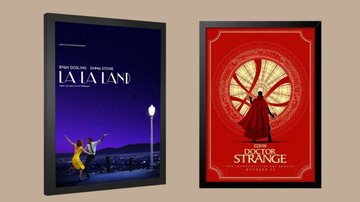 Selecionamos 15 quadros de filmes incríveis para quem deseja dar um up na decoração - Reprodução/Amazon