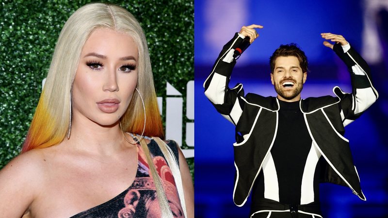 Iggy Azalea e Alok (Foto: Getty Images)