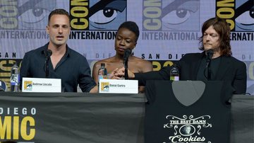 andrew Lincoln, Danai Gurira, Norman Reedus (Foto: Kevin Winter/Getty Images)