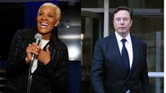 Dionne Warwick e Elon Musk (Fotos: Getty Images)