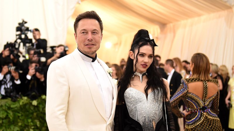 Elon Musk e Grimes (Foto: Getty Images)