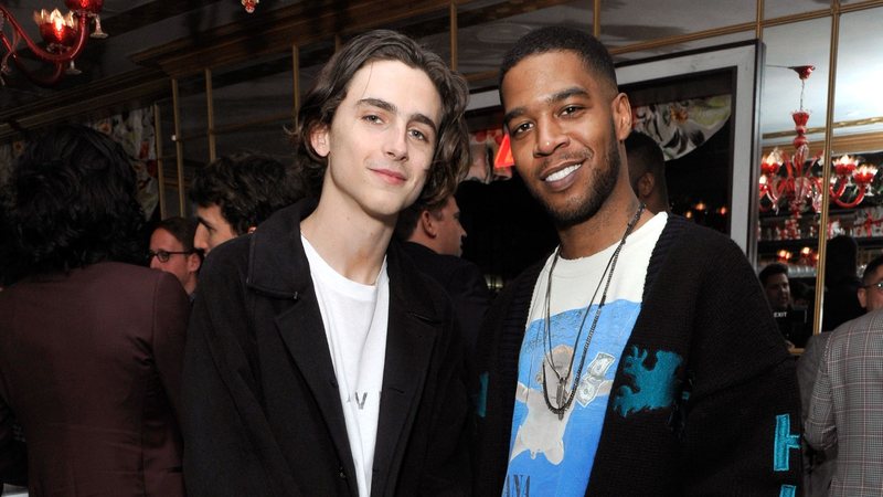 Timothée Chalamet e Kid Cudi (Foto: John Sciulli/Getty Images for GQ)