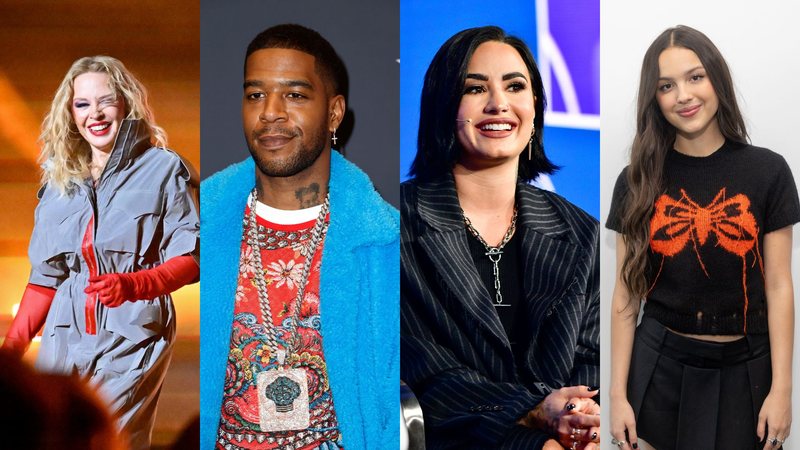 Kylie Minogue, Kid Cudi, Demi Lovato e Olivia Rodrigo lançam álbuns em setembro