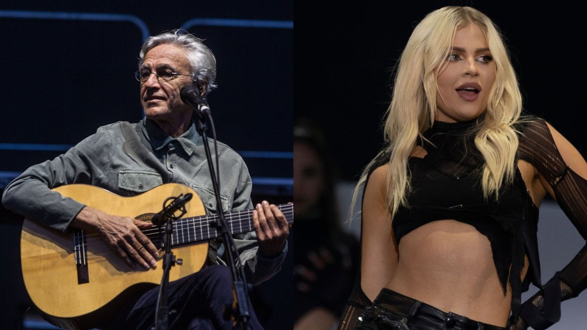 Caetano Veloso e Luísa Sonza (Foto: Getty Images)