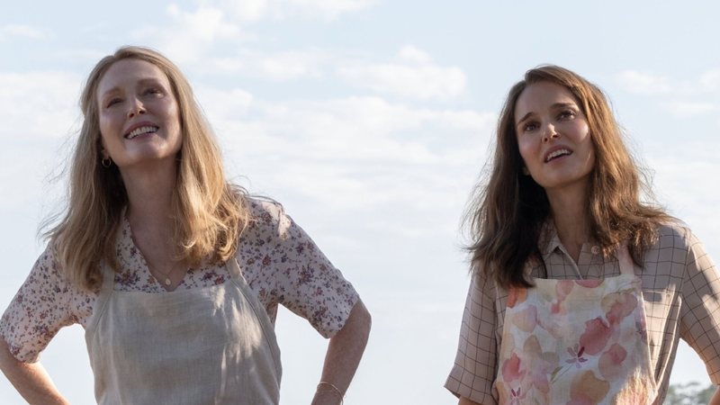 Natalie Portman e Julianne Moore em May December (Foto: Divulgação)