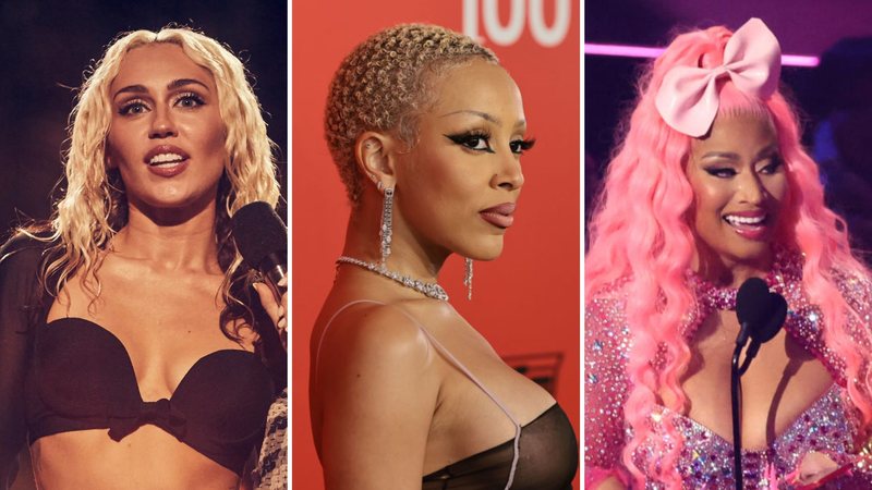 Miley Cyrus, Doja Cat e Nicki Minaj concorrem nas categorias principais da 39ª edição do Video Music Awards (VMA's)