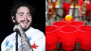 Post Malone (Kevin Winter/Getty Images) | Beer pong (Burst/Pexels)