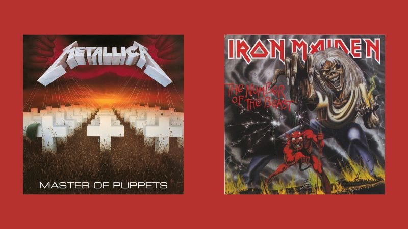 De Master of Puppets a Heaven and Hell, mergulhe de cabeça nos maiores sucessos do metal da década de 80 - Créditos: Reprodução/Amazon