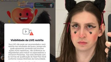 Felca viralizou na última semana após satirizar lives de NPC no TikTok (Foto: reprodução / redes sociais)