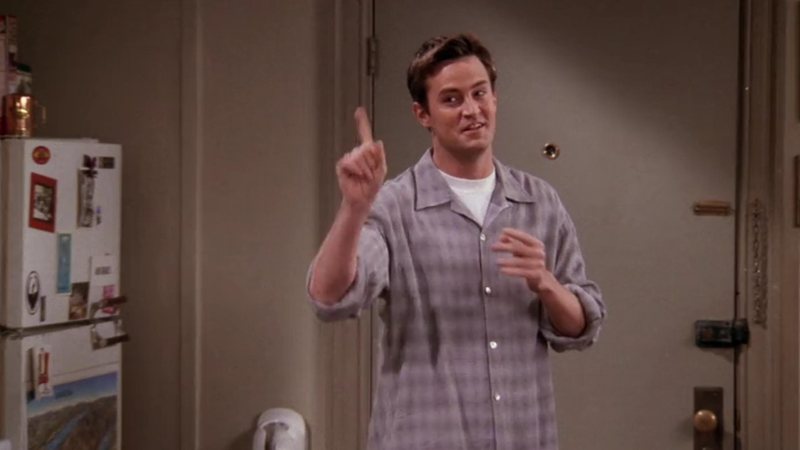 Matthew Perry em 'Friends' (Foto: Reprodução)