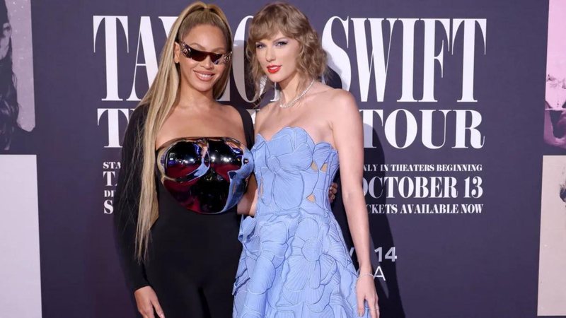 Beyoncé e Taylor Swift (Foto: John Shearer/Getty Images for TAS)