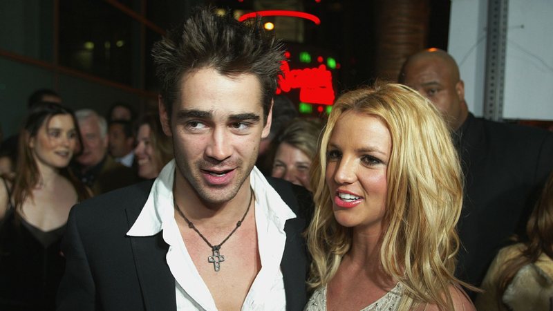 Colin Farrell e Britney Spears (Foto: Kevin Winter/Getty Images)