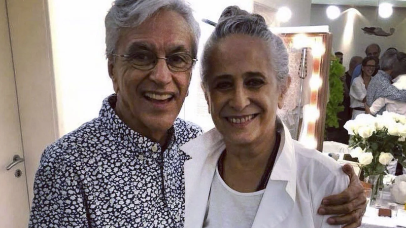 Caetano Veloso e Maria Bethânia (Foto: Reprodução)