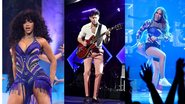 Cardi B, Niall Horan e Anitta (Fotos: Getty Images)