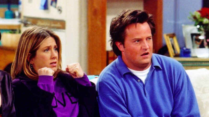 Jennifer Aniston e Matthew Perry em 'Friends' (Foto: Warner Bros. Television/Getty Images)