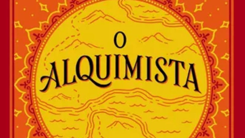 Capa do livro 'O Alquimista', de Paulo Coelho