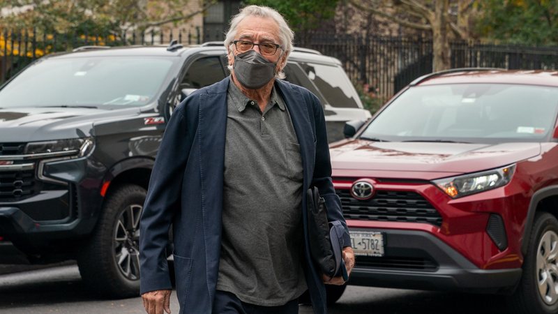 Robert De Niro chegando ao tribunal (Foto: David Dee Delgado/Getty Images)