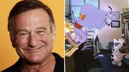 Robin Williams dublou o Gênio da Lampada em Aladdin