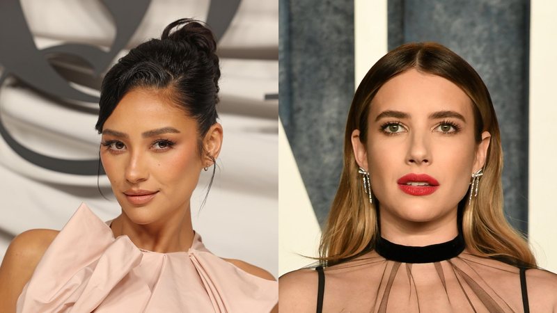 Shay Mitchell (Foto: Pascal Le Segretain/Getty Images) e Emma Roberts (Foto: Jon Kopaloff/Getty Images)