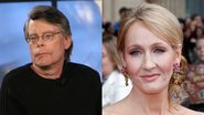 Stephen King (Foto: Thos Robinson/Getty Images) e JK Rowling (Foto: Joel Ryan/AP)