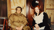 Leonardo DiCaprio e Kate Winslet no set de 'Titanic' (Foto: Divulgação/Henry Aldridge & Son)