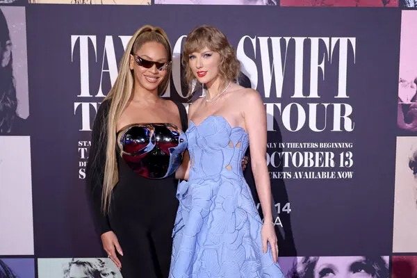 Beyoncé na estreia do Taylor Swift | The Eras Tour (Reprodução)