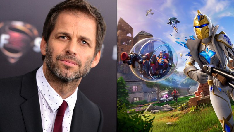 Como Zack Snyder, de Rebel Moon, curou o vício em Fortnite? (Fotos: Stephen Lovekin/Getty Images - Divulgação/Epic Games)