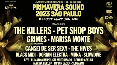 Line Up oficial (Foto: Divulgação Primavera Sound via Twitter)