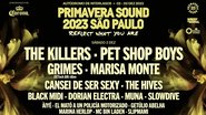 Line Up oficial (Foto: Divulgação Primavera Sound via Twitter)