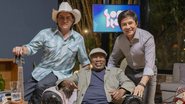 Milton Nascimento, Chitãozinho e Xororó no programa 'Som Brasil', que vai ao ar nesta quarta-feira (15) (Foto: Fábio Rocha, TV Globo)