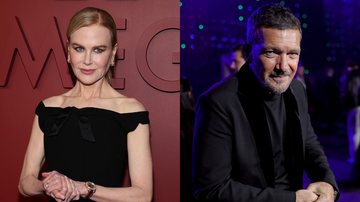 Nicole Kidman e Antonio Banderas (Fotos: Theo Wargo/Getty Images | Neilson Barnard/Getty Images)