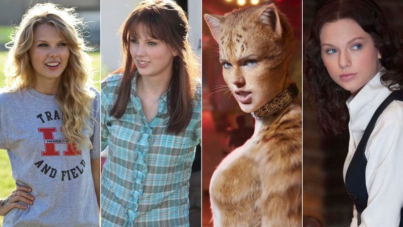 Onde assistir a filmes e séries com Taylor Swift (Fotos: Divulgação)