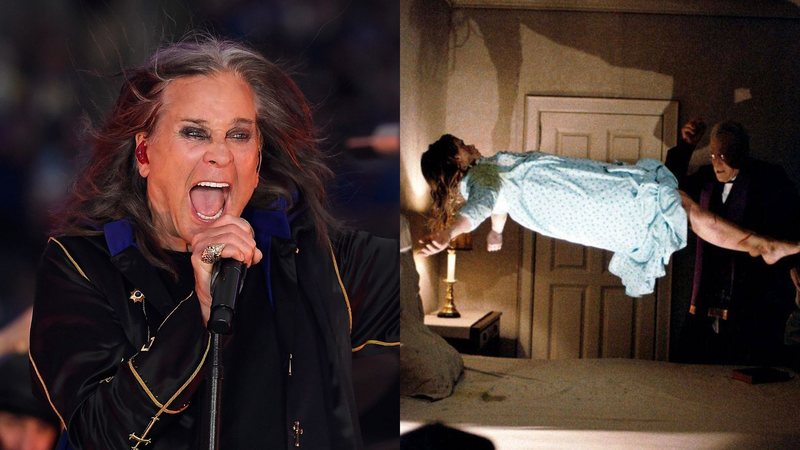 Ozzy Osbourne (Foto: Kevork Djansezian/Getty Images) | 'O Exorcista' (Foto: Reprodução)