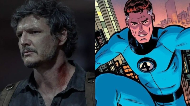 Pedro Pascal pode interpretar Reed Richards em Quarteto Fantástico (Foto: Reprodução/HBO/Marvel Comics)