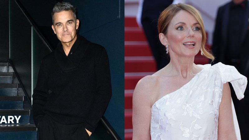 Robbie Williams e Geri Halliwell (Fotos: Getty Images)