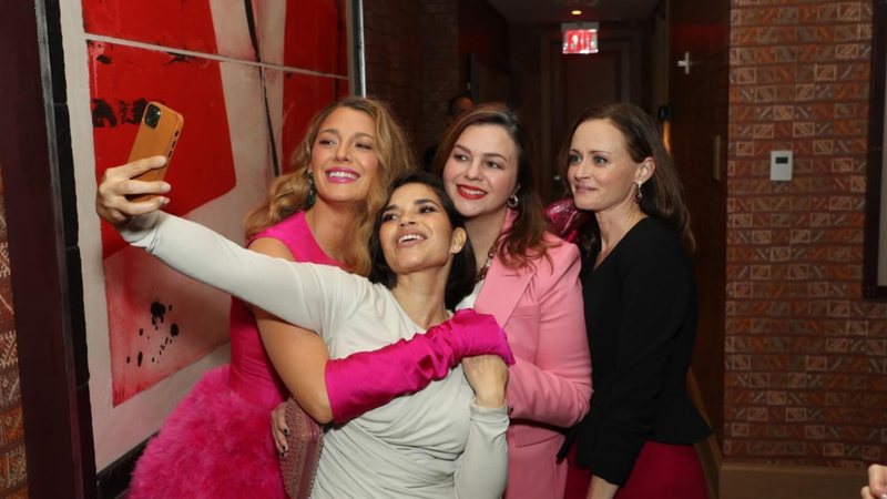 Blake Lively, America Ferrera, Alexis Bledel e Amber Tamblyn (Foto: Reprodução/Instagram)