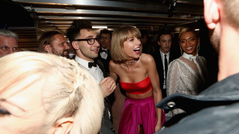 Jack Antonoff e Taylor Swift (Foto: Christopher Polk/Getty Images for NARAS)