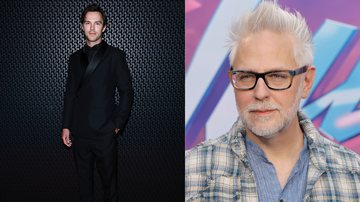 Nocholas Hoult e James Gunn (Fotos: Getty Images)