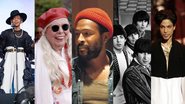 Lauryn Hill , Joni Mitchell, Marvin Gaye, Beatles e Prince (Fotos: Getty Images e reprodução)