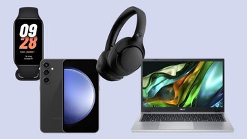 Fone, smartwatch, tablet e muitos outros itens para você conhecer e garantir para o dia a dia - Reprodução/Amazon