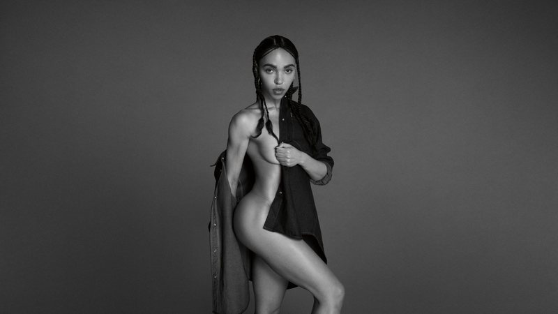 FKA Twigs em campanha da Calvin Klein (Foto: Reprodução)