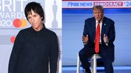 Johnny Marr e Donald Trump (Fotos: Getty Images)