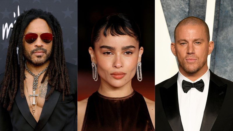 Lenny Kravitz (Foto: Frazer Harrison/Getty Images) | Zoë Kravitz (Foto: Frazer Harrison/Getty Images) | Channing Tatum (Foto: Jon Kopaloff/Getty Images)