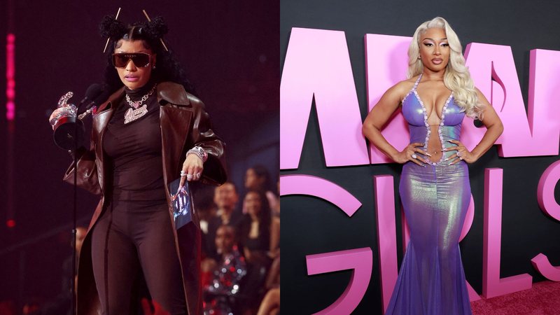 Nicki Minaj e Megan Thee Stallion (Fotos: Getty Images)