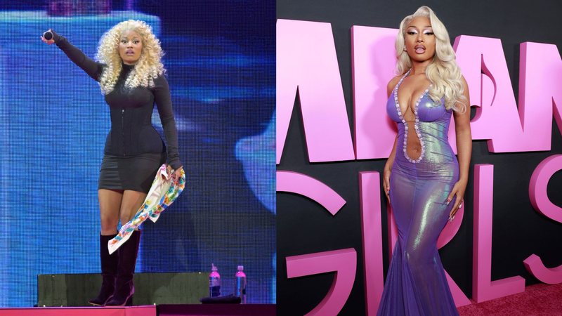 Nicki Minaj e Megan Thee Stallion (Fotos: Getty Images)