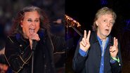 Ozzy Osbourne (Foto: Kevork Djansezian/Getty Images) | Paul McCartney (Foto: Bryan Bedder/Getty Images)