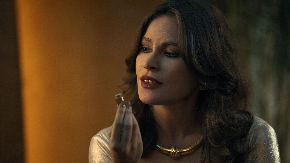 Sofia Vergara em 'Griselda' (Reprodução: Netflix)